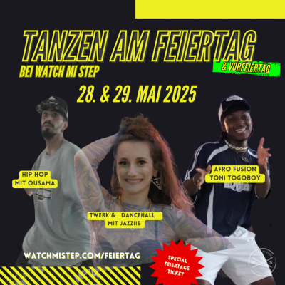 Feiertag Tanzworkshop 29.05.2025